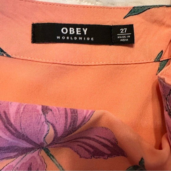 Obey Viscose Jumpsuit size 27(b5 - Picture 5 of 12